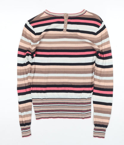 Ted Baker Women's Striped Pullover Jumper, Size 10