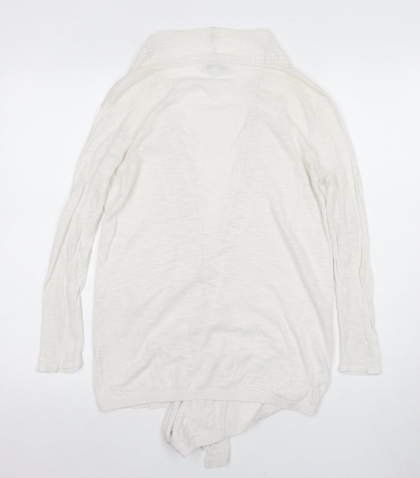 Gap Women's Ivory Cardigan S Cotton Knit Casual