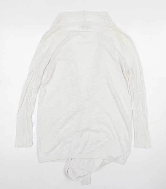 Gap Women's Ivory Cardigan S Cotton Knit Casual