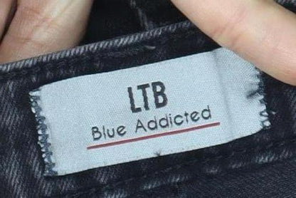 Womens UK Size 10 LTB Slim Fit Skinny Black Jeans