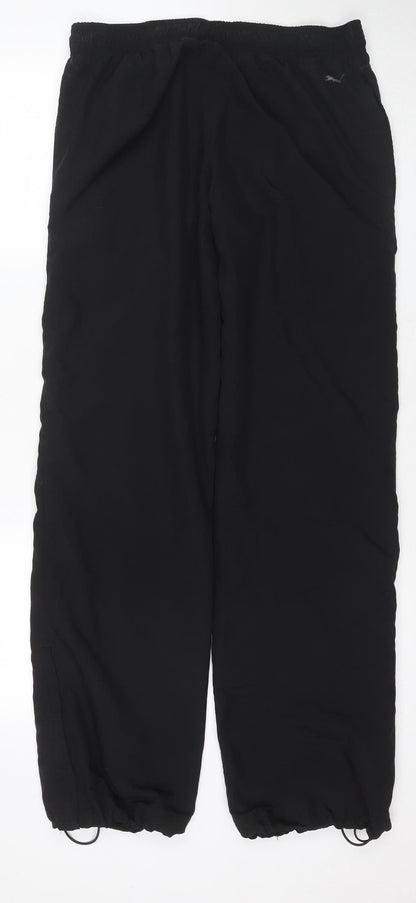 Puma Black Jogger Trousers, Size 16, Unisex, Activewear