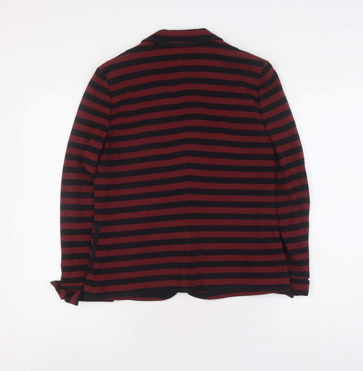 Banana Republic Women's Red Stripe Suit Jacket, Size 10