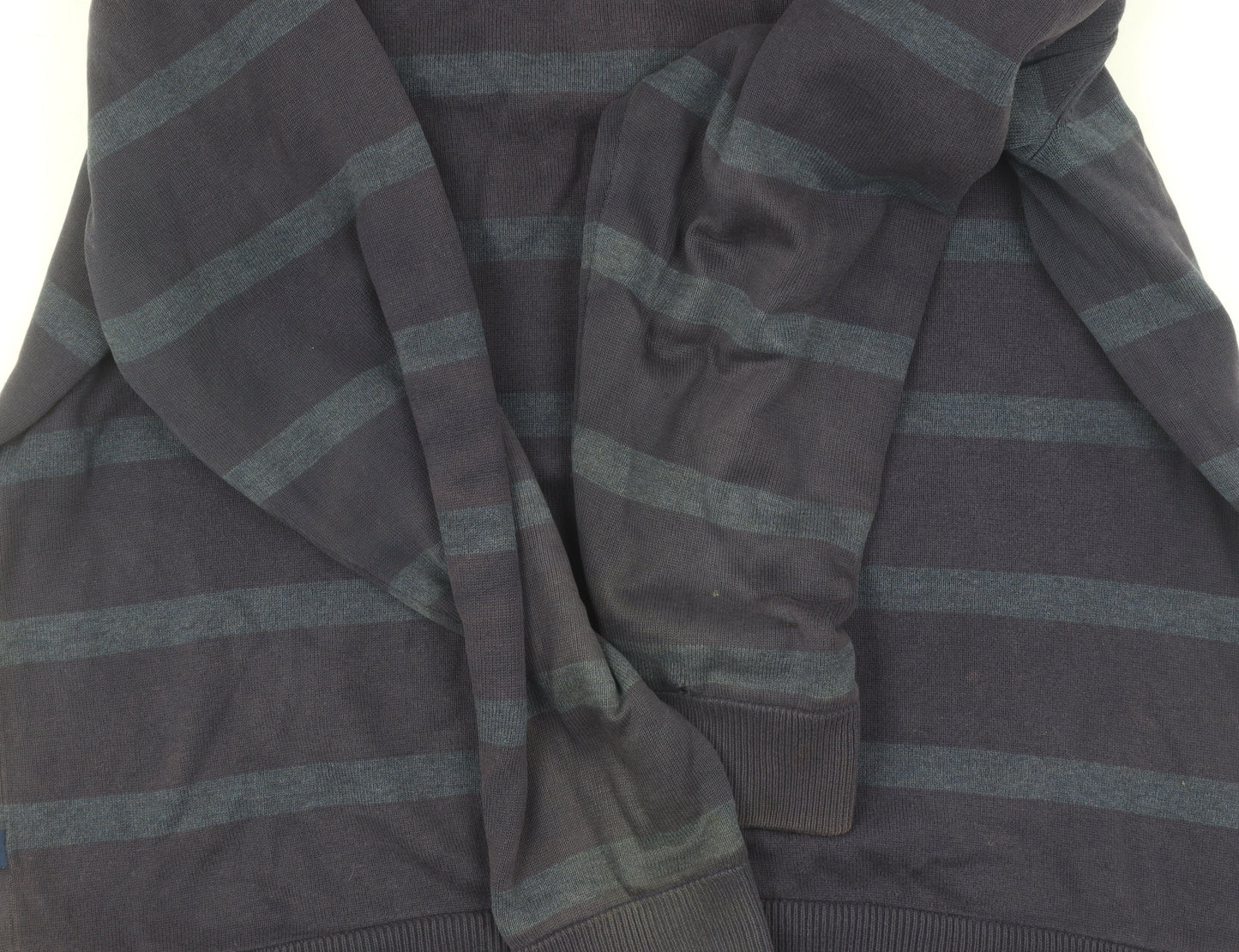 Mens UK Size M Atlantic Bay Blue Full Zip Sweatshirt
