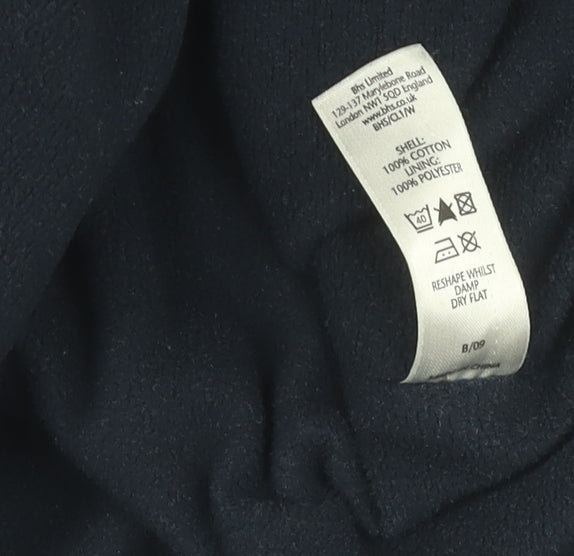 Mens UK Size M Atlantic Bay Blue Full Zip Sweatshirt
