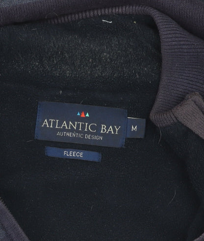 Mens UK Size M Atlantic Bay Blue Full Zip Sweatshirt