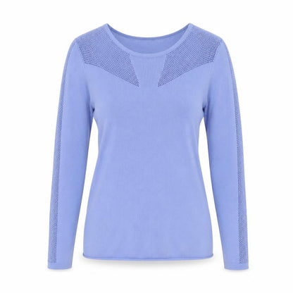 Austin Reed Women's Blue Knit Pullover Jumper, Size S
