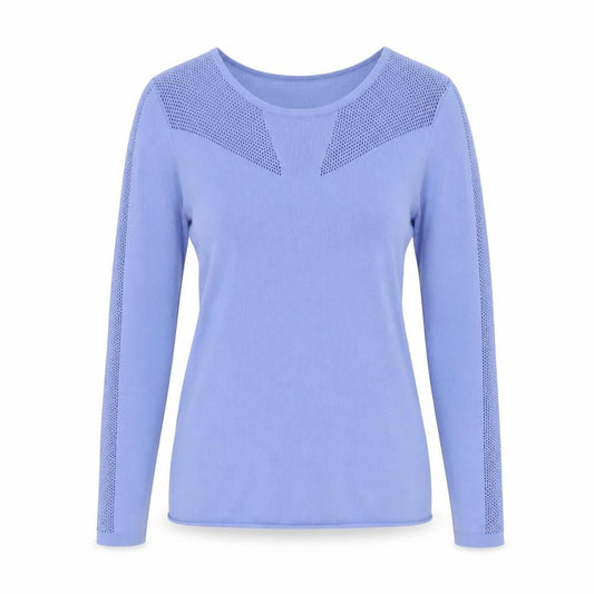 Austin Reed Women's Blue Knit Pullover Jumper, Size S