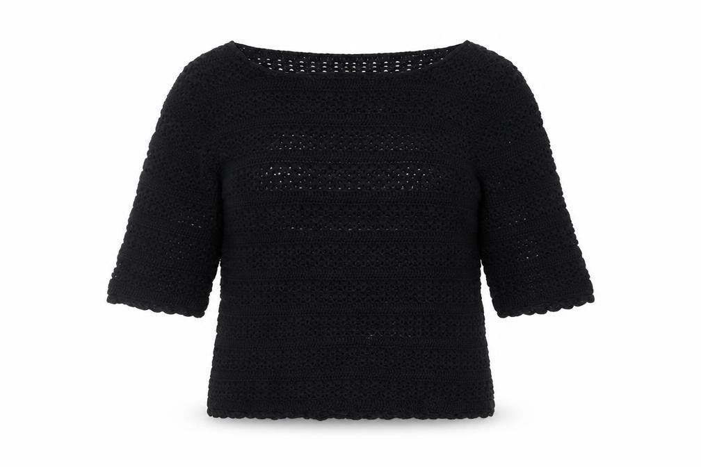 Womens UK Size 8 NEXT Black Pullover Jumper