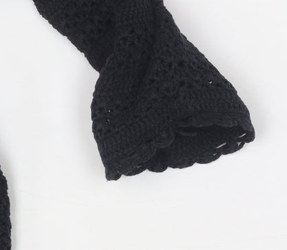 Womens UK Size 8 NEXT Black Pullover Jumper