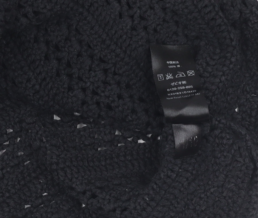 Womens UK Size 8 NEXT Black Pullover Jumper