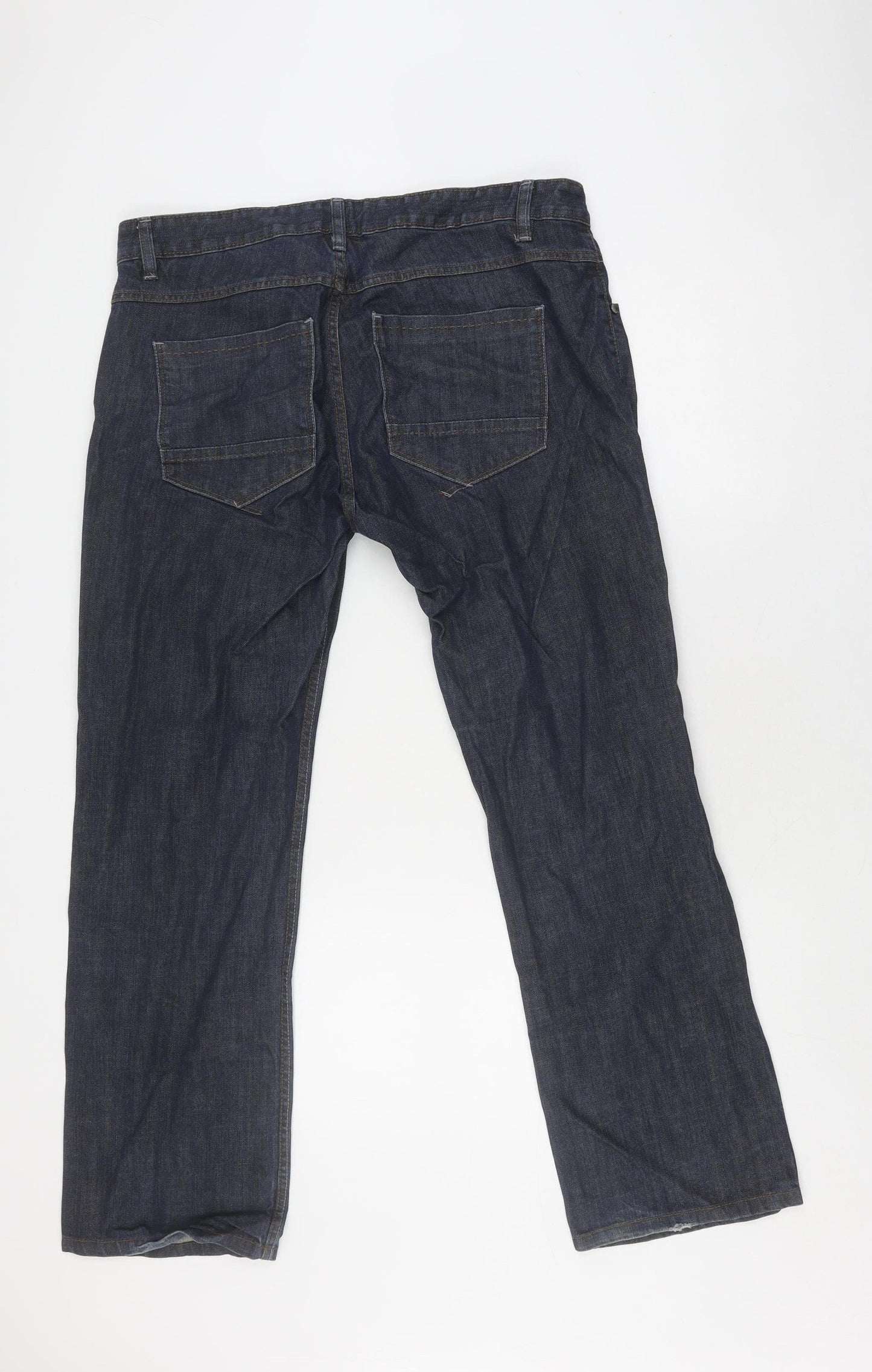 Next Unisex Blue Loose Fit Jeans, Size 36, Good Condition