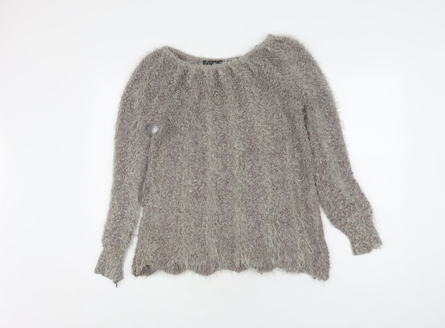 Womens UK Size S QED London Multicoloured Pullover Jumper
