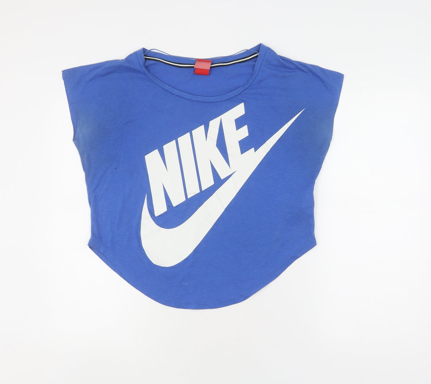 Unisex Adults UK Size S Nike Blue  T-Shirt