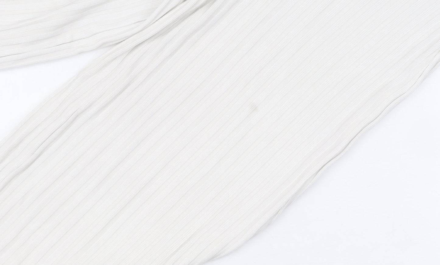 House of London Ivory Wide-Leg Trousers XS