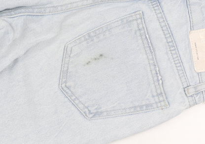 Bershka Women’s Blue Flared Jeans Size 4