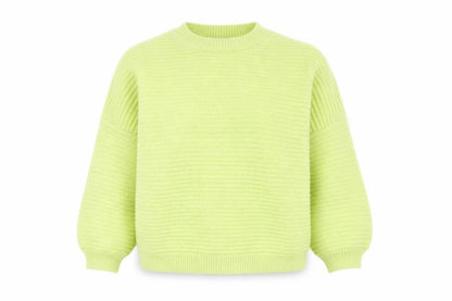 Womens UK Size M MNG Green Pullover Jumper