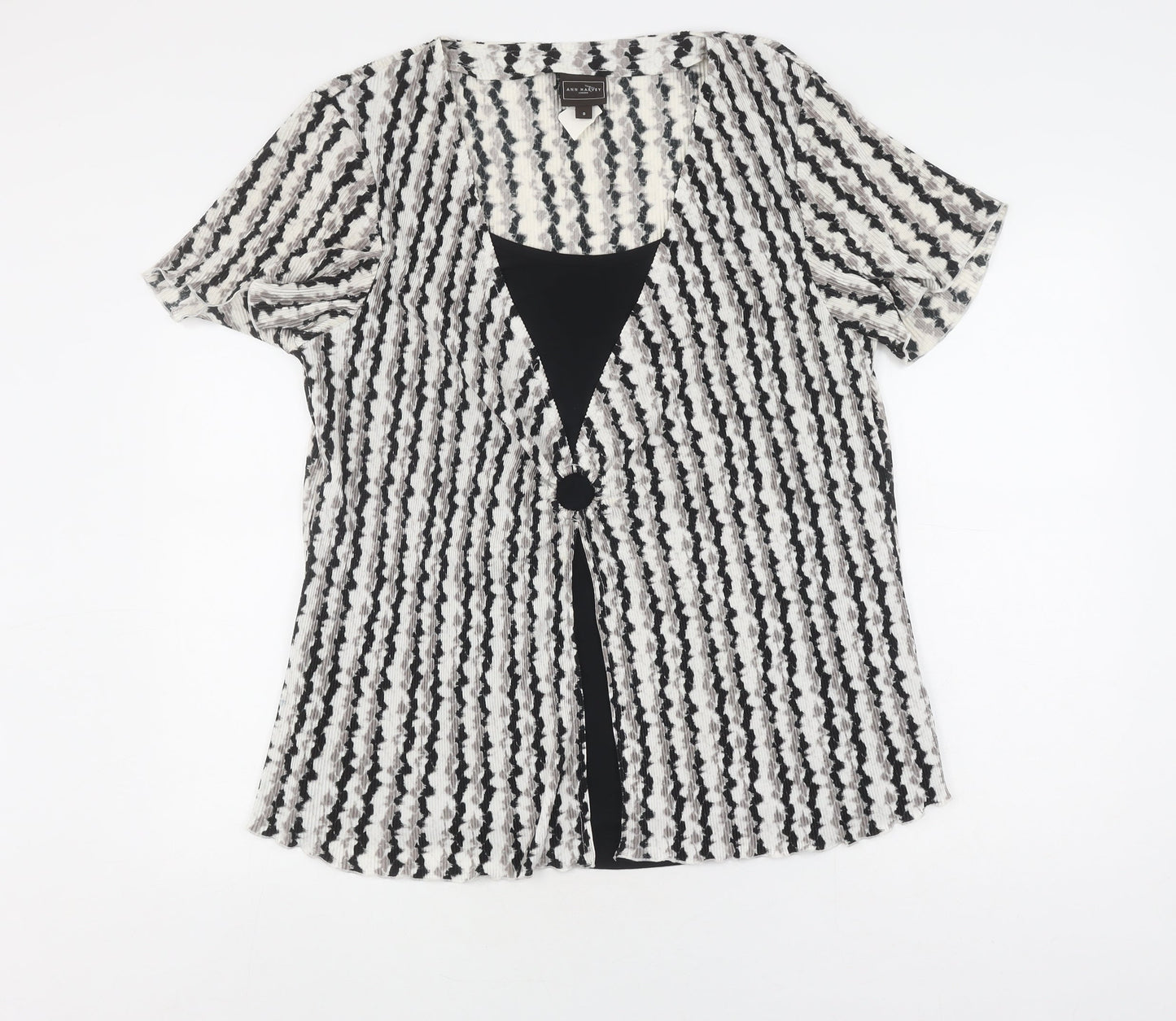 Womens UK Size 12 Ann Harvey Multicoloured  Blouse