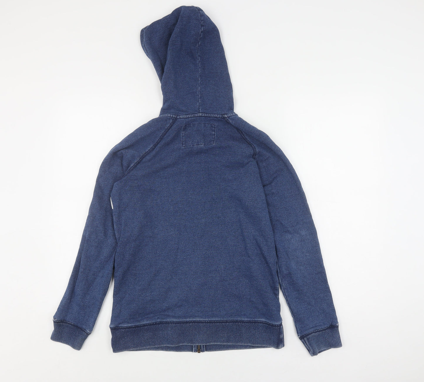 Johnnie B Girls Blue Full Zip Hoodie, 11-12 Years, Colourblock