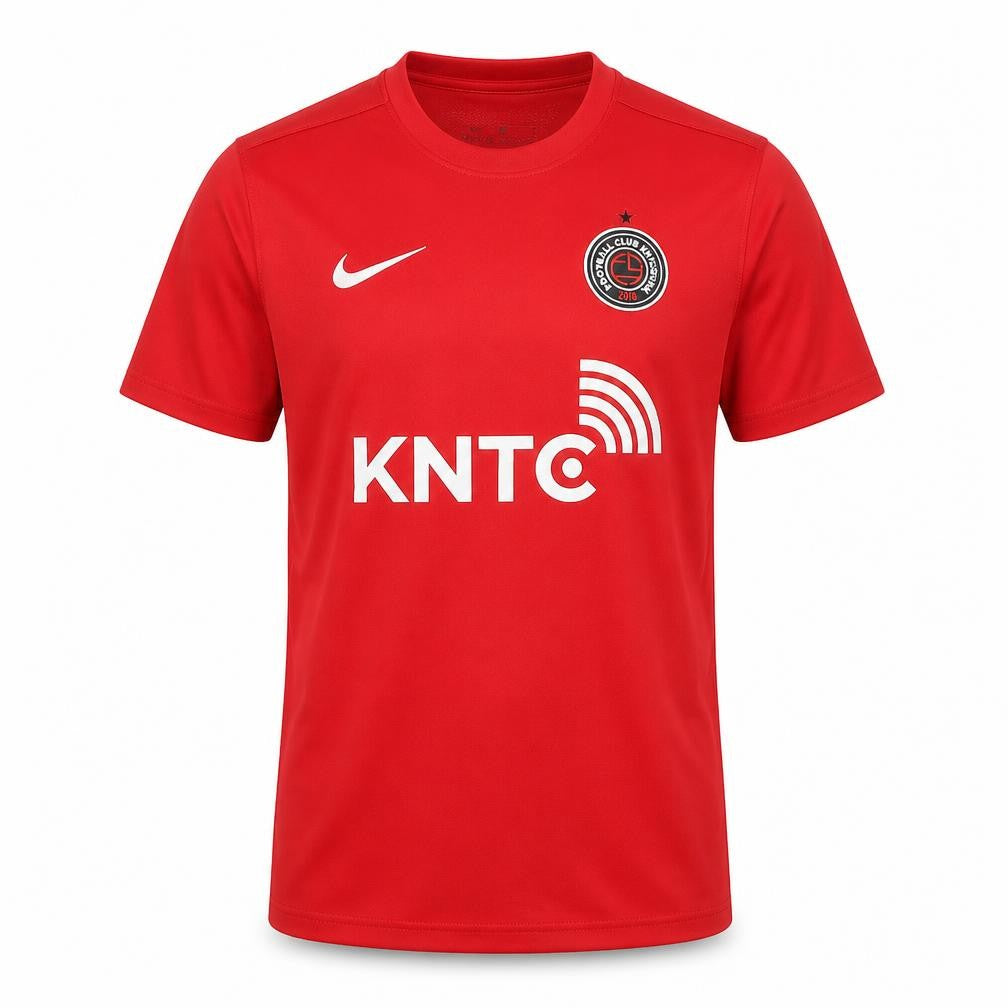 Mens UK Size S Nike Red FootballGym & Training T-Shirt