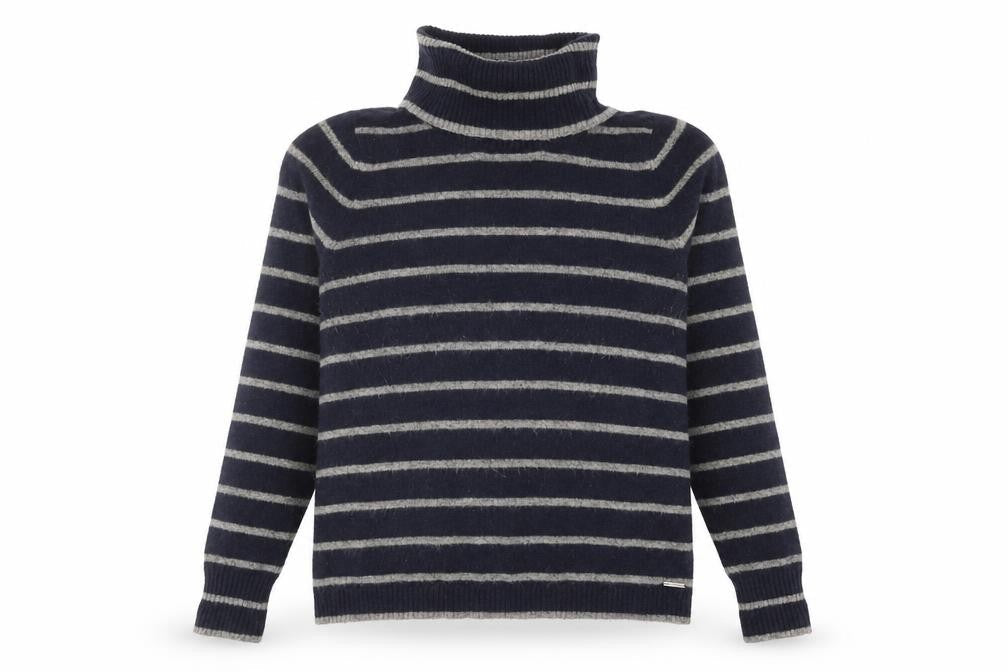 Womens UK Size 14 Crew Clothing Co. Blue Pullover Jumper