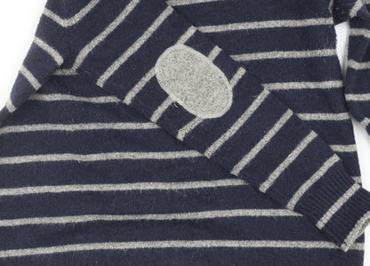 Crew Clothing Co. Women's Blue Roll Neck Pullover Jumper Size 14