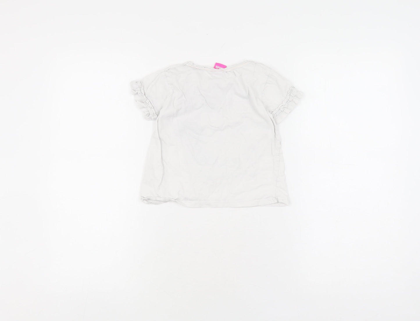Disney Girls White Minnie Mouse T-Shirt 5-6 Years
