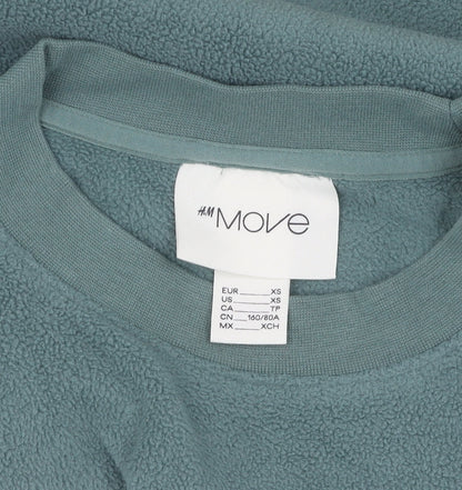 Unisex Adults UK Size XS H&M Multicoloured Pullover Sweatshirt