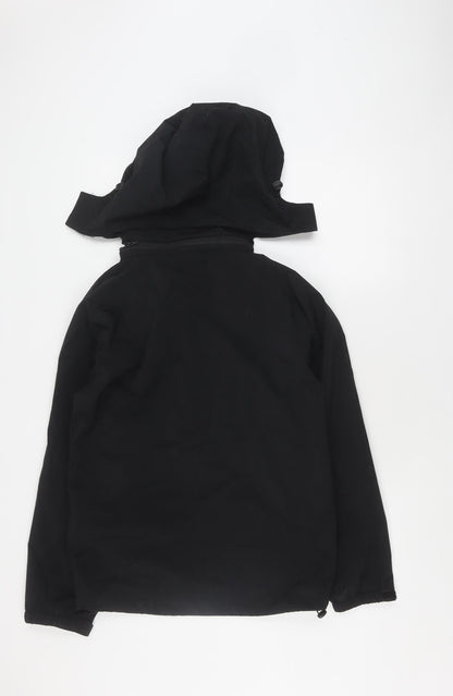 Mens UK Size S Donnay Black Parka Coat