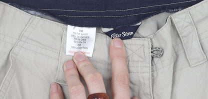 Peter Storm Beige Cargo Trousers Men’s Size 14