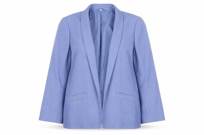 Womens UK Size 16 Unknown Regular Blue Suit Jacket