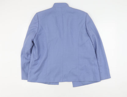 Womens UK Size 16 Unknown Regular Blue Suit Jacket
