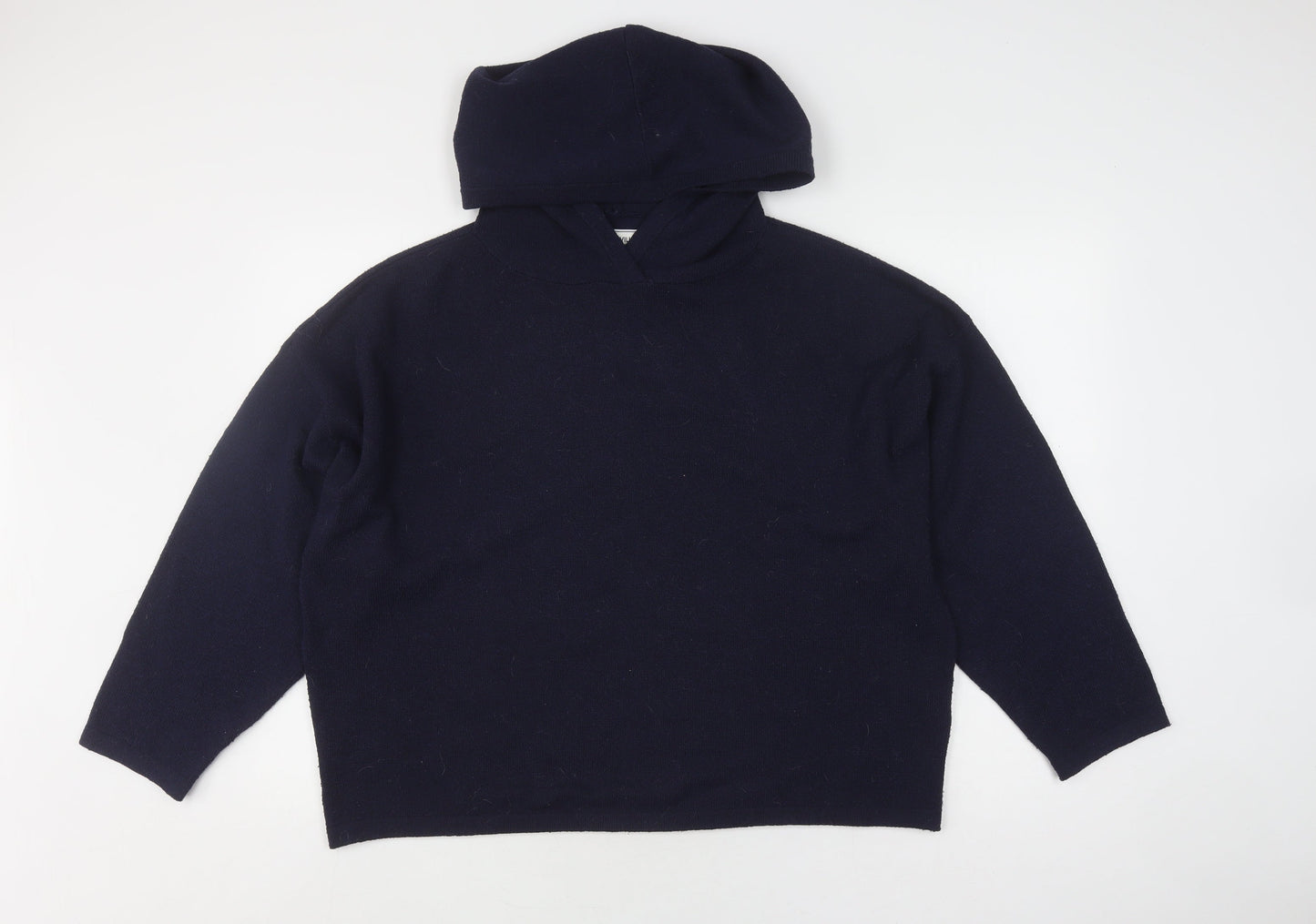 Womens UK Size 18 Jack Wills Blue Pullover Hoodie