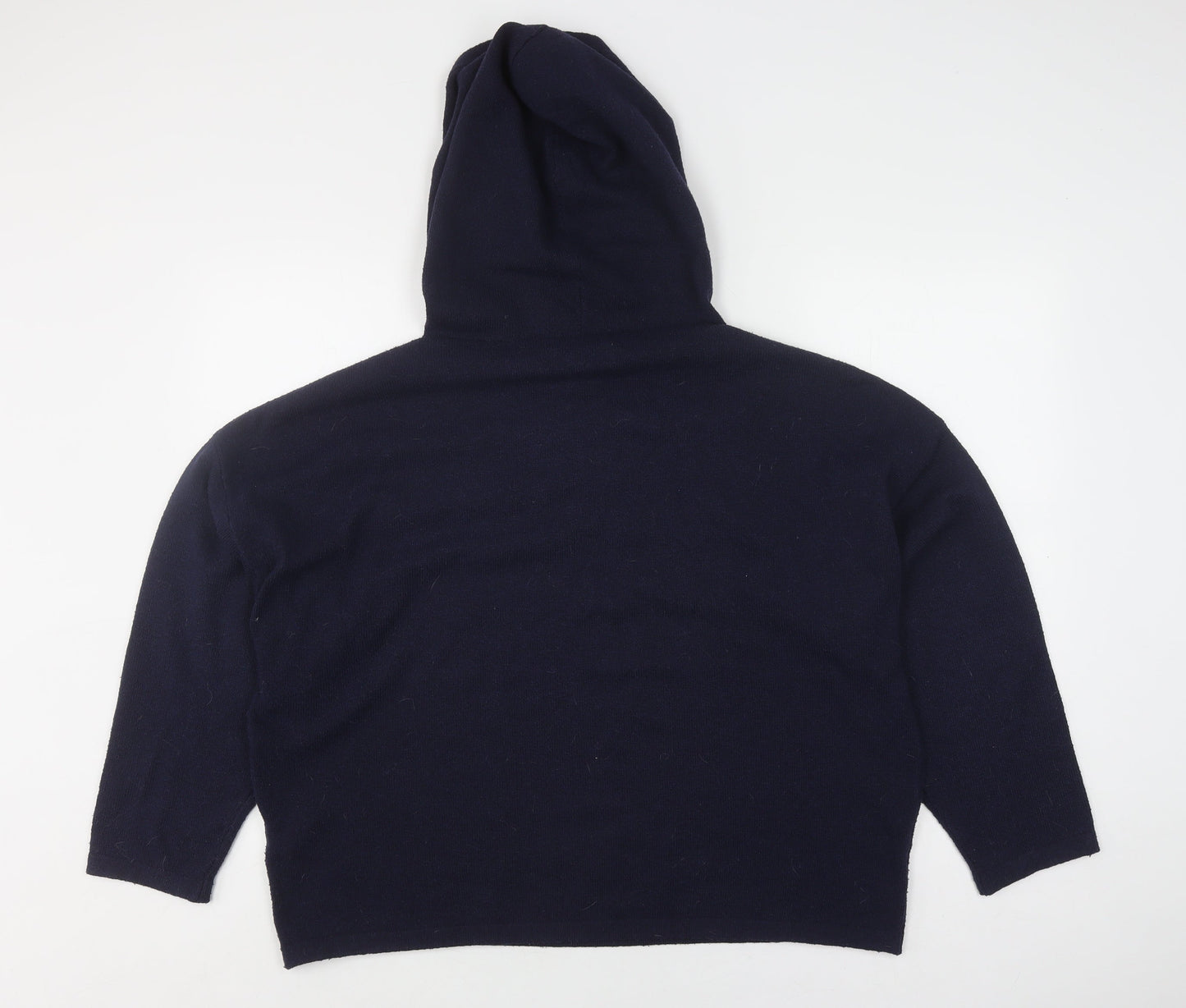 Womens UK Size 18 Jack Wills Blue Pullover Hoodie