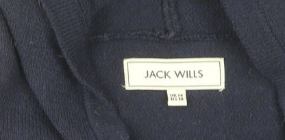 Womens UK Size 18 Jack Wills Blue Pullover Hoodie