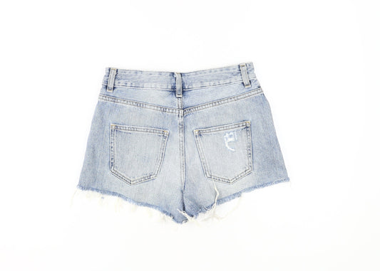 ASOS Women's Blue Cut-Off Denim Shorts Size 6
