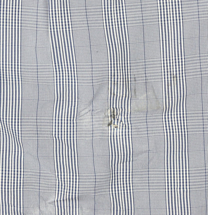 Mens UK Collar Size L Petroleum Smart Blue  Dress Shirt