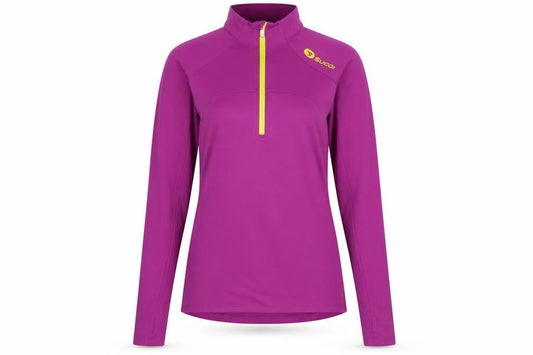 Sugoi Women's Purple Long Sleeve Athletic Pullover Top