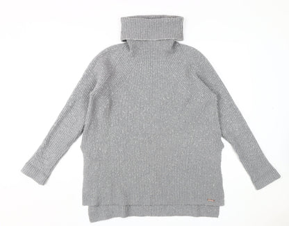 Womens UK Size S Sweaty Betty Grey Pullover Jumper