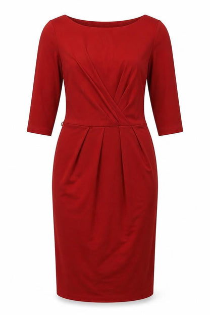 Jasper Conran Red Sheath Dress - Women Size 12