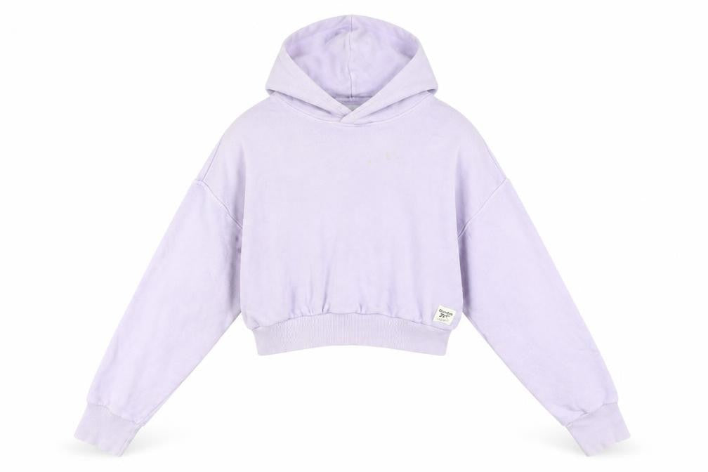 Womens UK Size S Reebok Purple Pullover Hoodie