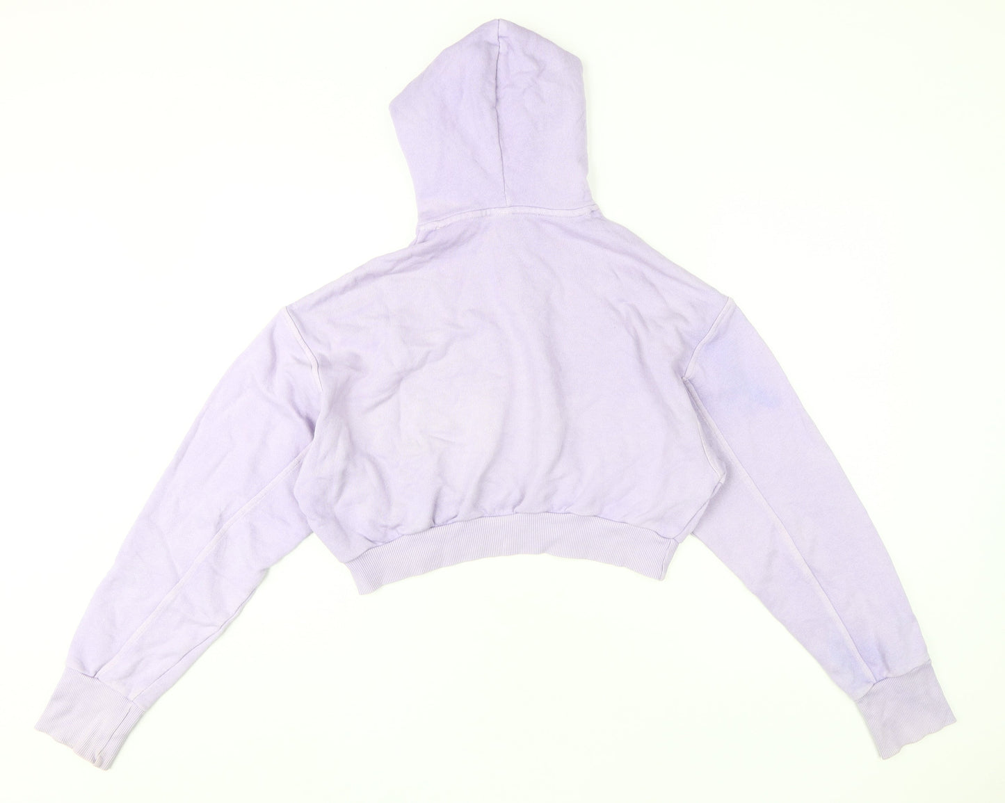 Reebok Women's Purple Hoodie - Small, Comfortable Pullover