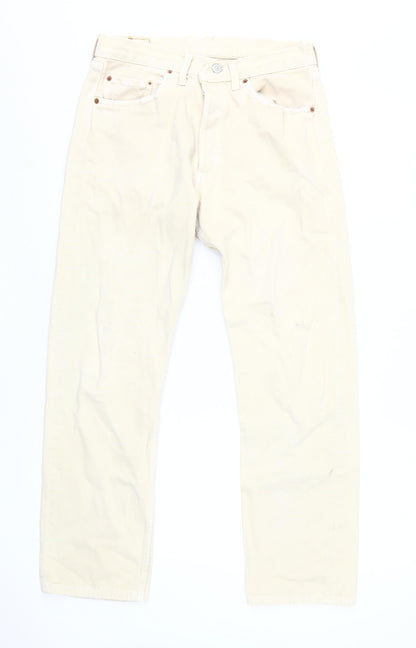 Levi's Beige Men’s Jeans 32X30 Cotton Logo