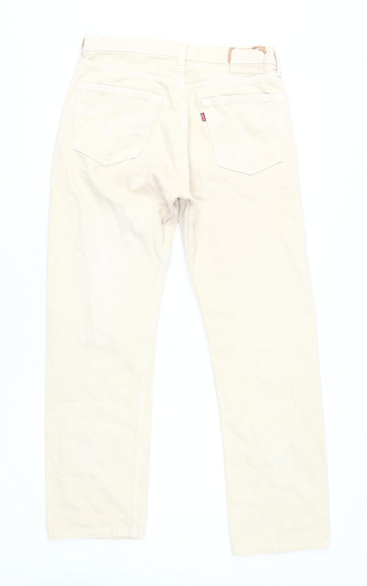 Levi's Beige Men’s Jeans 32X30 Cotton Logo