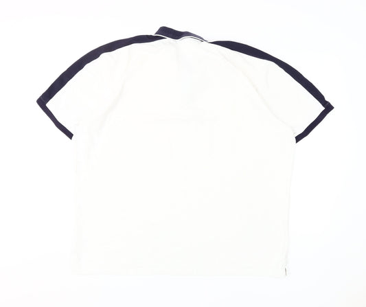 Calvin Klein Men’s White 4XL Golf Polo Shirt