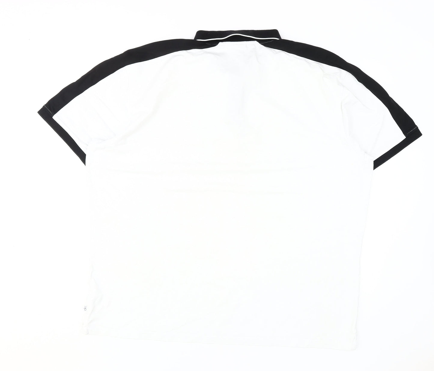Calvin Klein Men's White Polo 4XL Short Sleeve Golf Shirt
