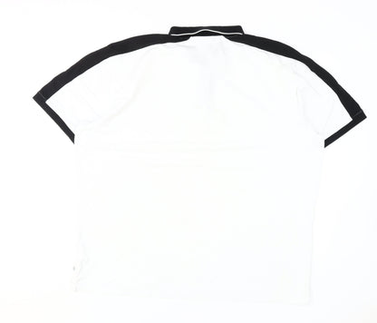 Calvin Klein Men's White Polo 4XL Short Sleeve Golf Shirt