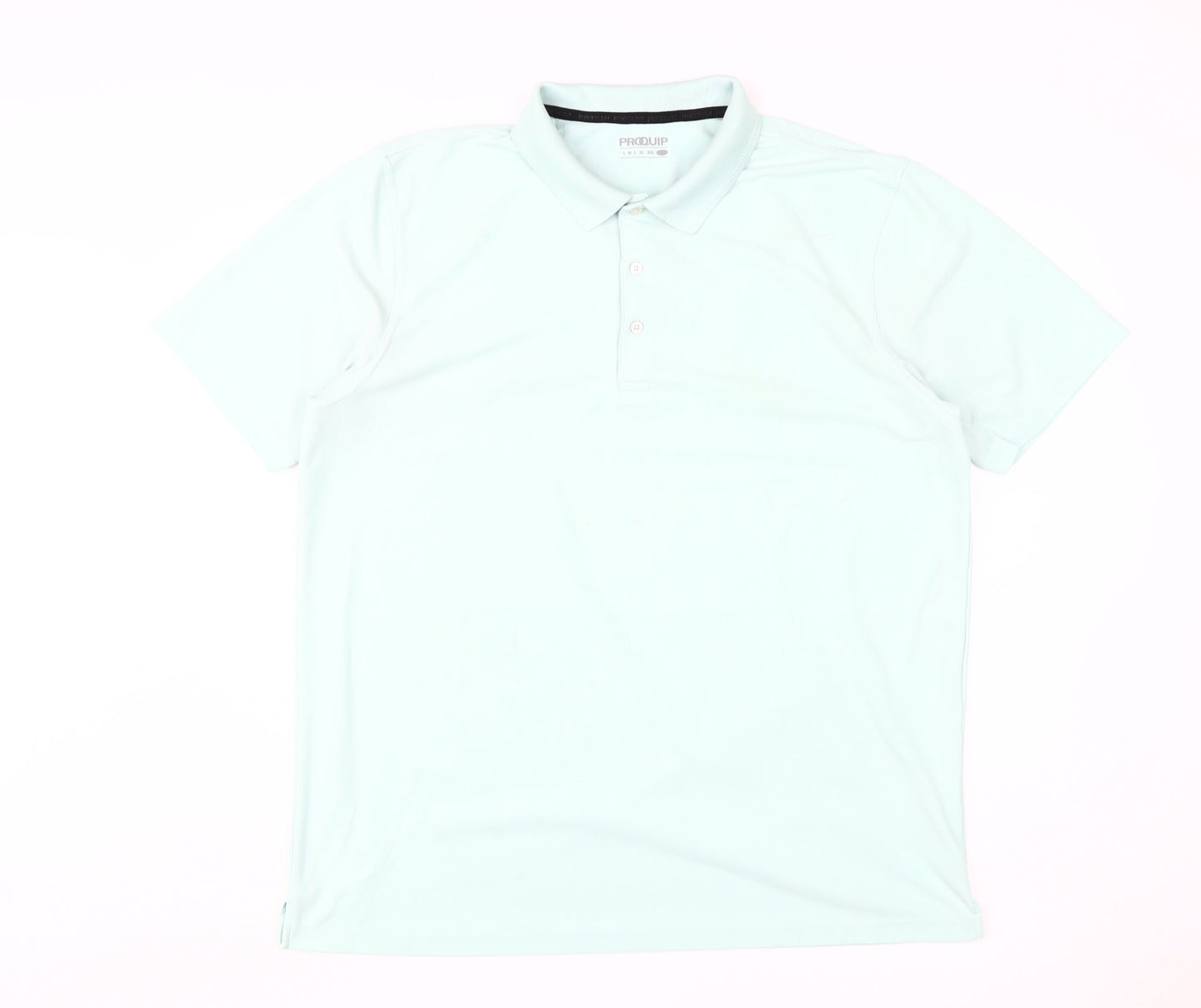 PROQUIP Men's Green Polo Shirt L - Casual Golf Attire