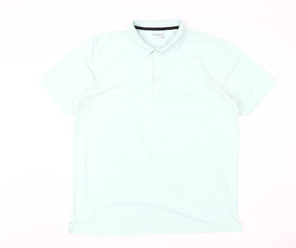 PROQUIP Men's Green Polo Shirt L - Casual Golf Attire