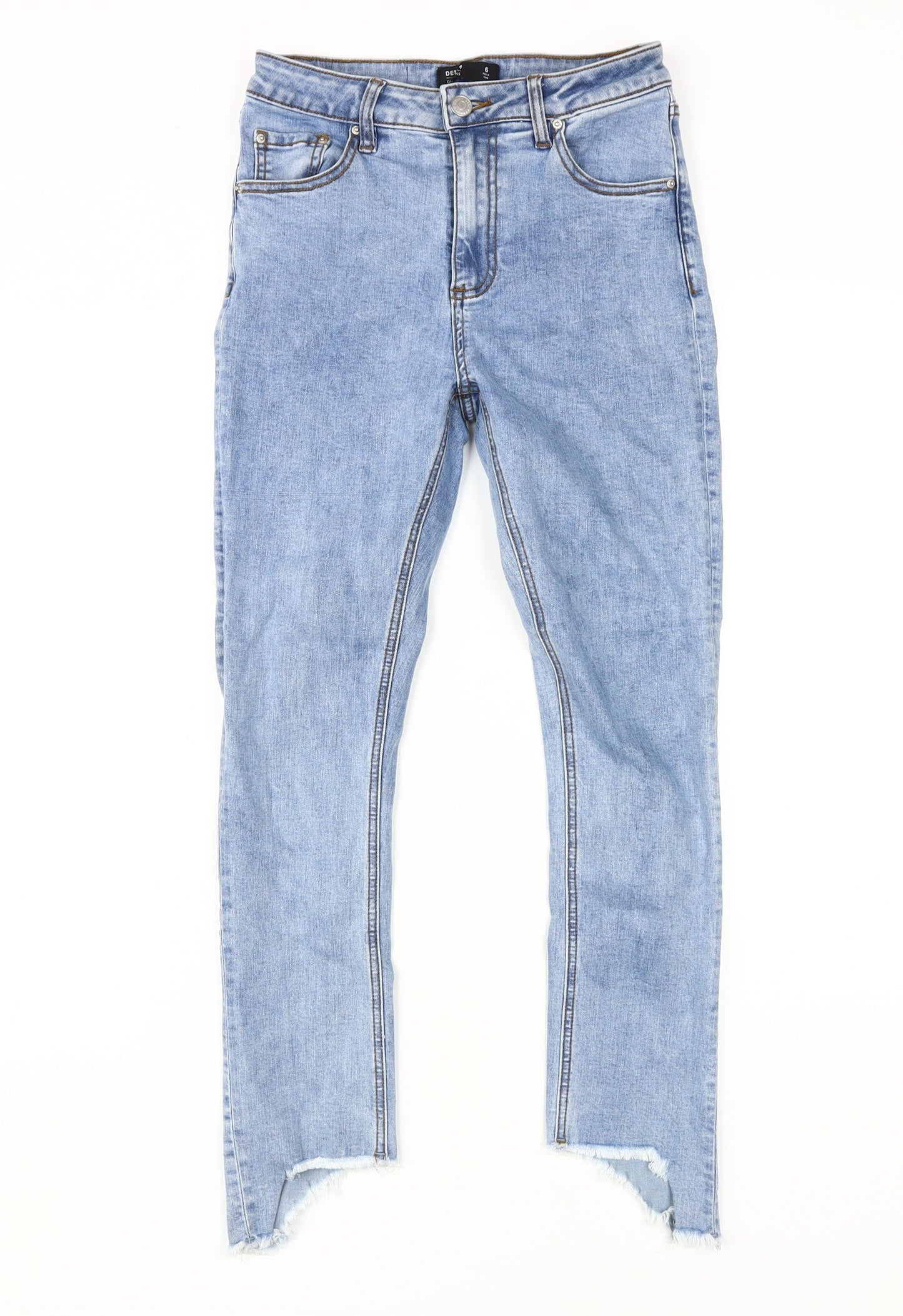 Glassons Women's Blue Skinny Jeans Size 6