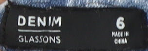 Glassons Women's Blue Skinny Jeans Size 6